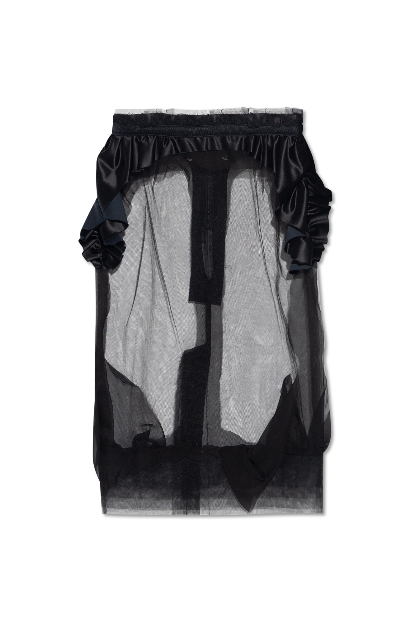 再販】Tulle Sweater Skirt – MAISON MARBLE